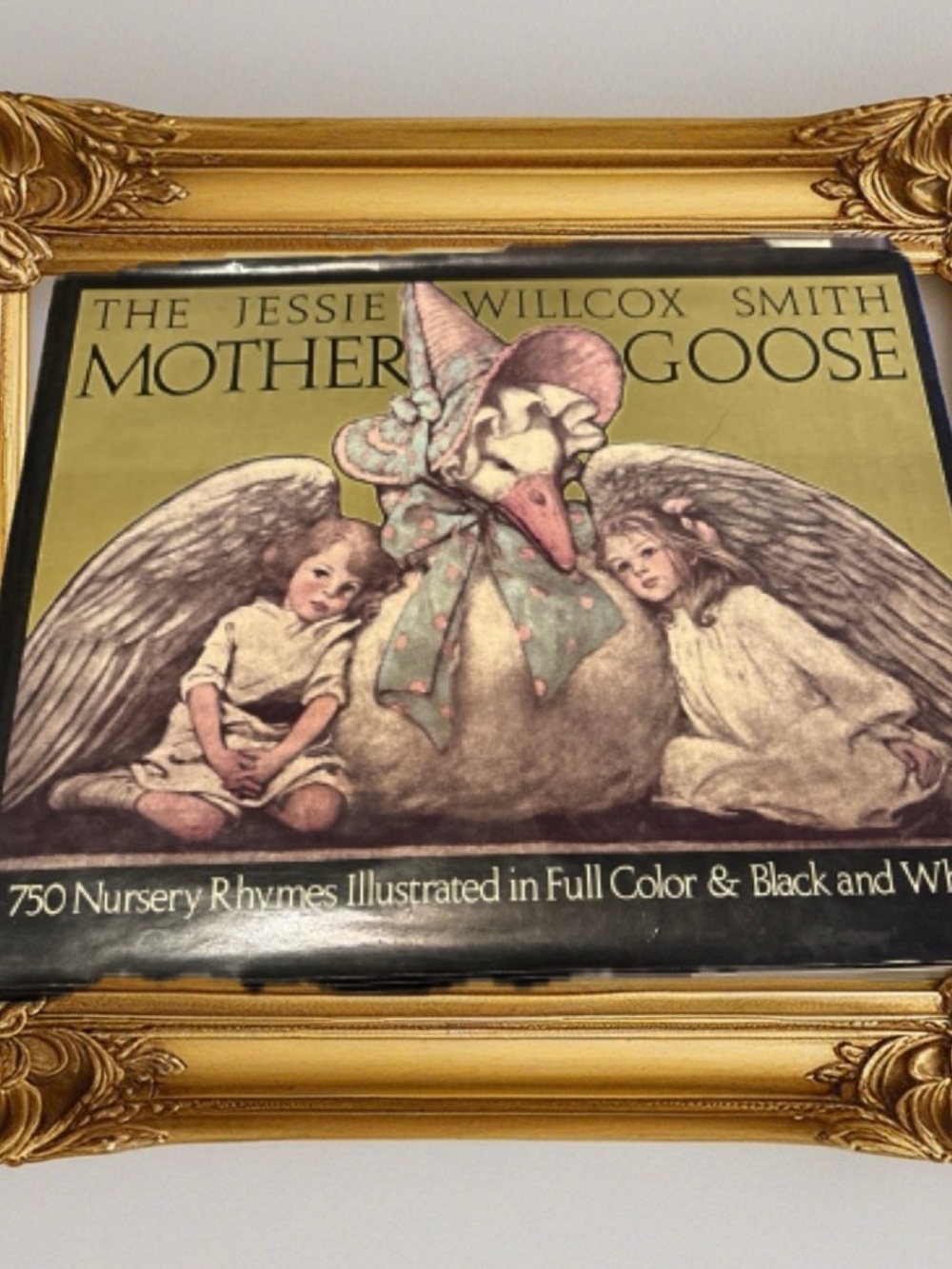 Mother Goose Illustrated Book - 1986 Hardciver 1st Ed.